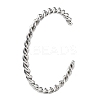 Non-Tarnish 304 Stainless Steel Cuff Bangles for Women BJEW-M310-01P-1