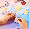 30Pcs 3 Colors Microfiber Double-Sided Velvet Cloth AJEW-TA0001-85-8