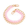 Aluminium Curb Chains Bag Extension Chains HJEW-TAC0075-3