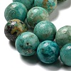 Natural Peruvian Turquoise(Jasper) Beads Strands G-A219-A05-03-3