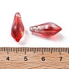 Handmade Gold Sand Lampwork Beads LAMP-M024-01F-2