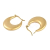 Ion Plating(IP) 304 Stainless Steel Hoop Earring EJEW-C103-02G-2