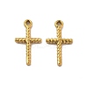 Ion Plating(IP) 304 Stainless Steel Pendants STAS-E182-01G-1
