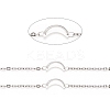 Tarnish Resistant 304 Stainless Steel Cable Chains CHS-F015-18P-2
