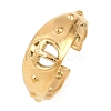 304 Stainless Steel Cuff Open Rings for Women RJEW-G369-01G-2