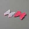 Butterfly Shape Cloth Sew on Patches Applique DIY-WH0032-89B-2