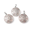 Natural Rose Quartz Pendants G-P498-04P-27-1