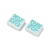 Dyed & Heated Baking Paint Glass Beads LAMP-D004-03D-2