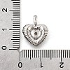 Brass Pendants X-KK-C096-09P-3