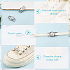 Alloy & Resin Shoelace Charms FIND-CP0002-94A-5