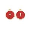 Alloy Enamel Pendants ENAM-S121-184E-2