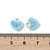 Spray Painted Alloy Pendants PALLOY-S038-15F-2