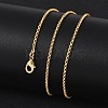 Long-Lasting Plated Brass Cable Chain Necklaces NJEW-K112-10G-NF-2