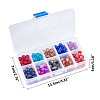 Transparent Crackle Glass Beads CCG-PH0003-13-8