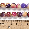 Dyed Natural Agate Beads Strands G-G203-09F-10mm-5