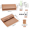 Polyester PU Leather DIY-AR0001-63-6
