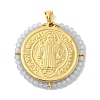 Ion Plating(IP) 304 Stainless Steel Pendants STAS-P368-03G-08-1