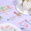 130G 10 Style Plastic Bubble Beads FIND-OC0004-04-5