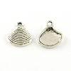 Shell Tibetan Style Alloy Pendants TIBEP-R344-41AS-LF-1