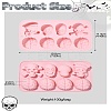 2Pcs Food Grade Silicone Molds SIL-CJ0002-21-8