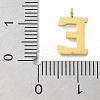 Ion Plating(IP) 304 Stainless Steel Micro Pave Cubic Zirconia Pendants STAS-Z107-03G-05-3