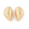 Brass Hoop Earrings for Women EJEW-U041-06G-4