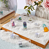 40Pcs Clear Glass Bottles Bead Containers CON-SC0001-15A-02-4