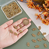 80Pcs Tibetan Style Zinc Alloy Chandelier Components Links FIND-PH0023-04AG-3