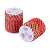 2 Rolls Multi-Color Decorative Nylon Twisted Cord NWIR-TADJ0001-04C-1