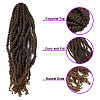 Pre-Twisted Passion Twists Crochet Hair OHAR-G005-17D-3
