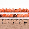 Natural Persian Jade Beads Strands G-A255-A02-01J-5