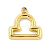 Real 18K Gold Plated PVD Vacuum Plating 304 Stainless Steel Pendants STAS-L278-002G-07-1