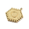 201 Stainless Steel Pendants STAS-R227-01O-G-2