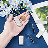 6Pcs Stainless Steel Money Clips TOOL-GF0003-55-3
