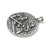 304 Stainless Steel Pendants STAS-H238-07A-AS-2