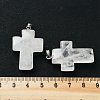 Natural Quartz Crystal Pendants G-A231-02B-3