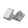 Non-Tarnish 304 Stainless Stud Earring Findings STAS-M314-02A-P-2