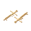 Ion Plating(IP) 304 Stainless Steel Pendants STAS-H212-01G-2
