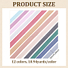 12 Colors Nylon Ribbon OCOR-ME0001-68-2