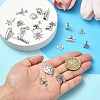 40Pcs 20 Styles Tibetan Style Alloy Pendants FIND-YW0005-28-3