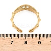 304 Stainless Steel Cuff Open Rings for Women LS-RJEW-G369-01G-3