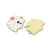 Halloween Alloy Enamel Pendants LS-STAS-I354-01G-I-2