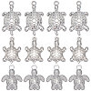 SUNNYCLUE 30Pcs 3 Style Stainless Steel Pendant STAS-SC0004-58-1