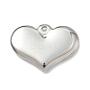 304 Stainless Steel Pendants STAS-G361-06P-1