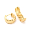 Brass Hoop Earrings for Women EJEW-U015-23G-03-2