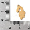 Christmas Themes 304 Stainless Steel Enamel Pendants STAS-K312-04J-G-3