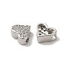 Brass Micro Pave Cubic Zirconia Beads KK-H487-03P-2
