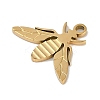 Ion Plating(IP) 304 Stainless Steel Charms STAS-M080-13G-03-2
