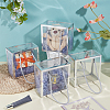 Foldable Hot Stamping Transparent PVC Packaging Boxes CON-WH0123-24B-01-4
