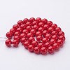 Natural Mashan Jade Round Beads Strands X-G-D263-8mm-XS31-3